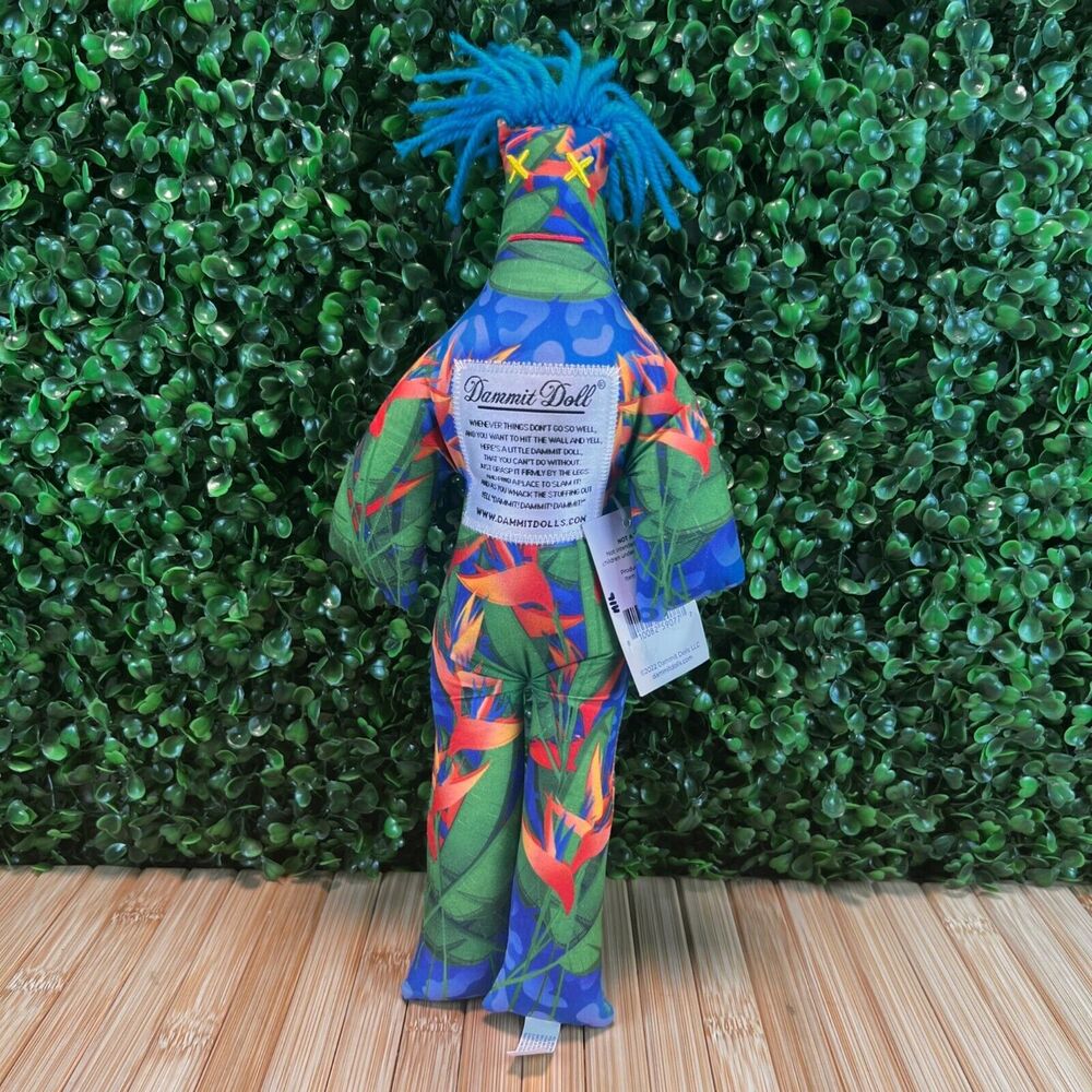 NWT SAVAGE PARADISE Limited Edition Dammit Doll Stress Toy Plush Gift